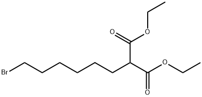 2-(6-溴己基)丙二酸二乙酯 结构式