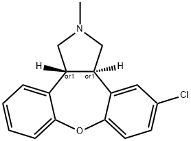 アセナピン 化学構造式