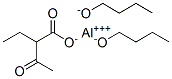 dibutoxy(ethyl 3-oxobutyrato-O1',O3)aluminium  Structure