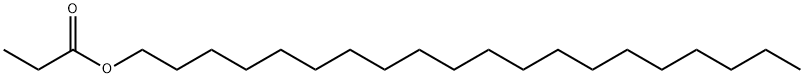 プロピオン酸アラキジル 化学構造式