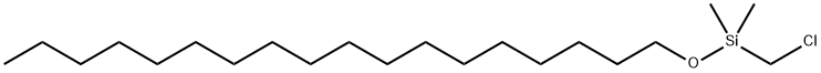 1-Dimethyl(chloromethyl)silyloxyoctadecane|