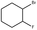 1-ブロモ-2-フルオロシクロヘキサン 化学構造式