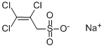 SODIUM 2,3,3-TRICHLORO-2-PROPENSULFONATE Struktur