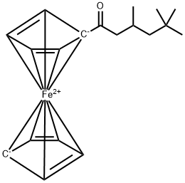 (3,5,5-TRIMETHYLHEXANOYL)-FERROCENE Struktur