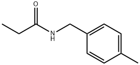 PropanaMide, N-[(4-Methylphenyl)Methyl]- Struktur