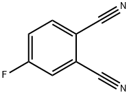 4-氟邻苯二腈, 65610-14-2, 结构式