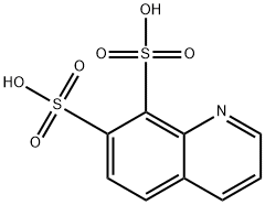 7,8-Quinolinedisulfonic  acid Structure