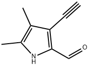 1H-Pyrrole-2-carboxaldehyde, 3-ethynyl-4,5-dimethyl- (9CI) Struktur