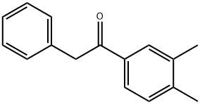 BENZYL 3,4-DIMETHYLPHENYL KETONE  Struktur