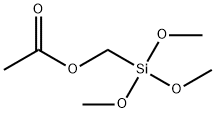 ACETOXYMETHYLTRIMETHOXYSILANE Struktur