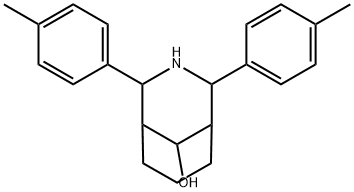 6,8-bis(4-methylphenyl)-7-azabicyclo[3.3.1]nonan-9-ol|