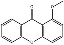 1-メトキシ-9H-キサンテン-9-オン 化学構造式