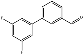3',5'-DIFLUOROBIPHENYL-3-CARBALDEHYDE Structure