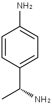 Benzenemethanamine, 4-amino-α-methyl-, (αR)- Structure