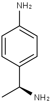 S-(-)-a-Methyl-p-aminobenzylamine Struktur