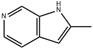 2-メチル-1H-ピロロ[2,3-C]ピリジン 化学構造式