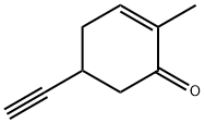 2-Cyclohexen-1-one, 5-ethynyl-2-methyl- (9CI) Structure