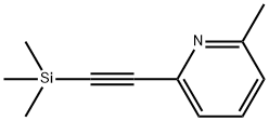 2-甲基-6-((三甲基甲硅烷基)乙炔基)吡啶, 656800-40-7, 结构式