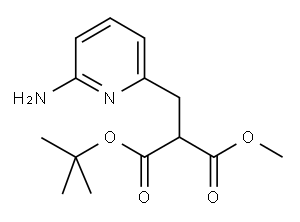 METHYL 3-(6-AMINOPYRIDIN-2-YL)-2-(TERT-BUTOXYCARBONYL)PROPANOATE Structure
