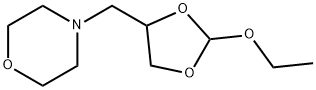 Morpholine, 4-[(2-ethoxy-1,3-dioxolan-4-yl)methyl]- (9CI)|
