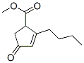 2-Cyclopentene-1-carboxylicacid,2-butyl-4-oxo-,methylester(9CI) Struktur