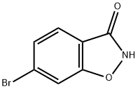6-ブロモ-1,2-ベンズイソオキサゾール-3-オール 化学構造式