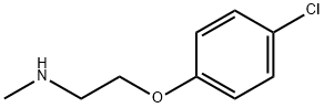 [2-(4-氯苯氧基)乙基](甲基)胺 结构式