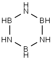 硼吖嗪 结构式