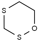 1,2,4-Oxadithiane Structure