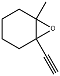 7-Oxabicyclo[4.1.0]heptane, 1-ethynyl-6-methyl- (9CI) Structure