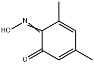 3,5-Cyclohexadiene-1,2-dione,  3,5-dimethyl-,  2-oxime Structure