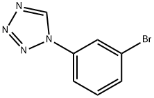 1-(3-溴苯基)-1H-四唑, 65697-41-8, 结构式