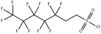 3,3,4,4,5,5,6,6,7,7,7-undecafluoroheptane-1-sulphonyl chloride Structure