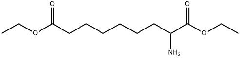 RS-2-氨基壬二酸二乙酯, 65705-50-2, 结构式