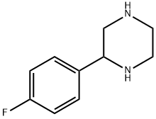 2-(4-氟苯基)-哌嗪,65709-33-3,结构式