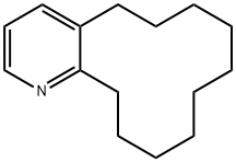 5,6,7,8,9,10,11,12,13,14-デカヒドロシクロドデカ[b]ピリジン 化学構造式