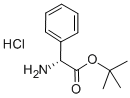 D-苯甘氨酸叔丁酯盐酸盐, 65715-93-7, 结构式