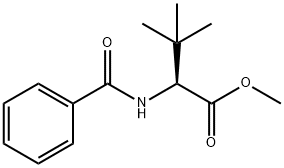 L-VALINE, N-BENZOYL-3-METHYL-, METHYL ESTER Structure
