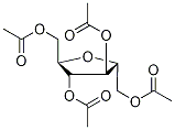 2,5-Anhydro-D-mannitol Tetraacetate Structure