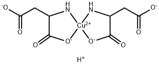 COPPER ASPARTATE Structure