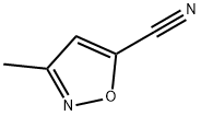3-甲基-5-异恶唑腈, 65735-07-1, 结构式