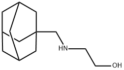 2-((金刚烷-1-基甲基)氨基)乙烷-1-醇, 65738-69-4, 结构式