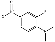 2-Fluoro-N,N-diMethyl-4-nitroaniline Struktur