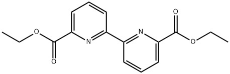 DIETHYL 2,2'-BIPYRIDINE-6,6'-DICARBOXYLATE Structure