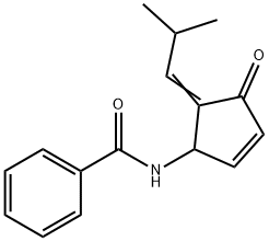 Benzamide, N-[5-(2-methylpropylidene)-4-oxo-2-cyclopenten-1-yl]- (9CI)|
