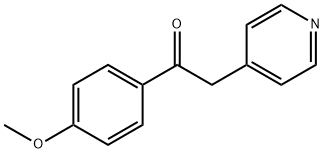 1-(4-METHOXY-PHENYL)-2-PYRIDIN-4-YL-ETHANONE Structure