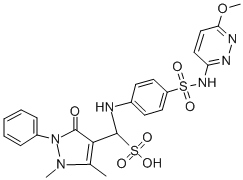 磺胺马宗, 65761-24-2, 结构式