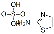 4,5-ジヒドロ-2-チアゾールアミン/硫酸塩,(1:x) 化学構造式
