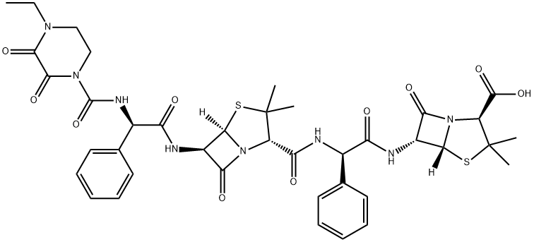 N-Piperacillinyl AMpicillin Structure