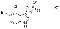 5-BROMO-4-CHLORO-3-INDOLYL SULFATE POTASSIUM SALT Structure